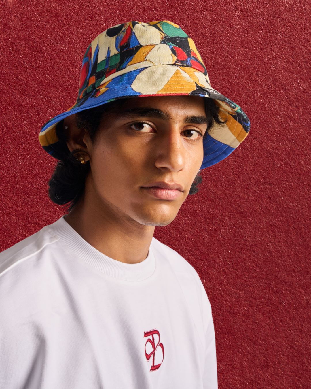 帽子 Triangles Hat Uneven dyeing bucket hat BANJAARA (BUCKET HAT) – Codebrwn