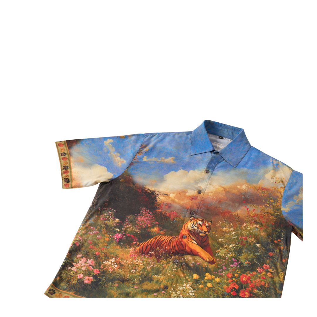 प्रकृति- RELAXED FIT PRINTED SHIRT