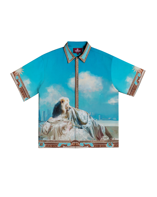 THE SILENT SULTANATE- RELAXED FIT PRINTED SHIRT