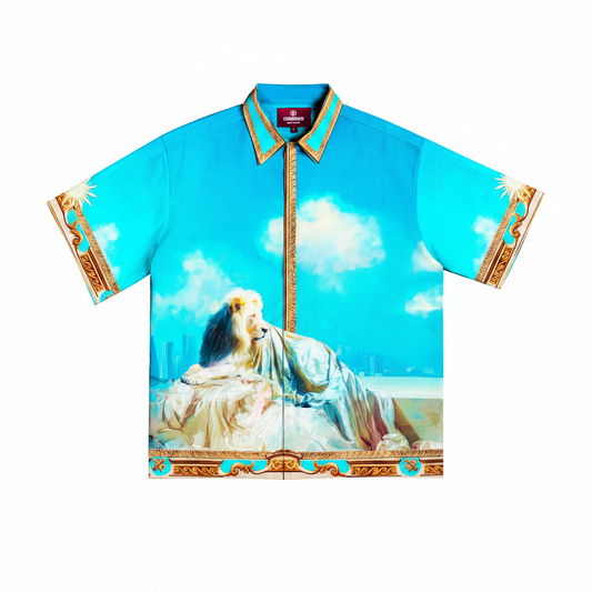 THE SILENT SULTANATE- RELAXED FIT PRINTED SHIRT