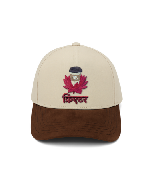 क्रिएटर - EMBROIDERED SUEDE CAP