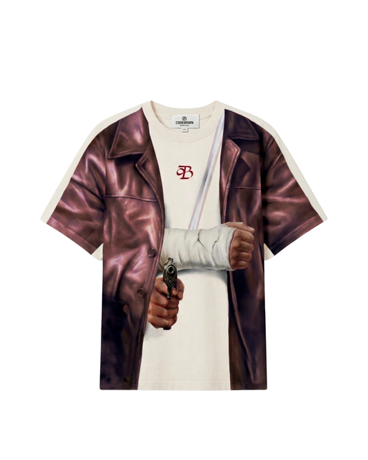 THE THIRD HAND- REGULAR FIT PRINTED T-SHIRT