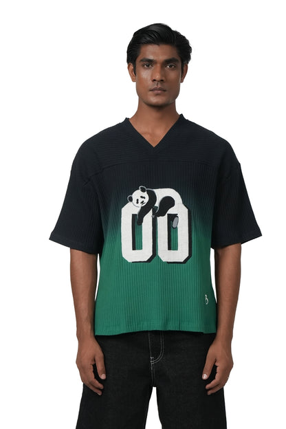 KAL DEKENGE - RELAXED FIT EMBROIDERED JERSEY