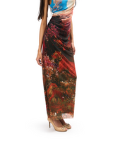 ROAR & REALM - BODYCON PRINTED MESH DRESS