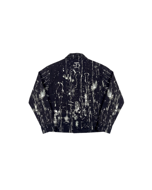 THE BARSAAT VEIL (HAND BEADED SHACKET)