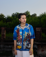 गली's OF BROOKLYN - RELAXED FIT PRINTED SHIRT