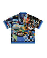 THE UNWANTED COLOR PALETTE-RELAXED FIT PRINTED SHIRT