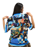THE UNWANTED COLOR PALETTE-RELAXED FIT PRINTED SHIRT