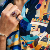 THE UNWANTED COLOR PALETTE-RELAXED FIT PRINTED SHIRT