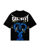 SHOR- OVERSIZED FIT SCREEN PRINTED T-SHIRT