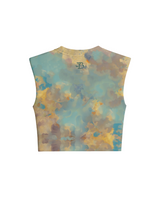 BREAKING PARAMPARAS - CROPPED TOP WITH SHOULDER PADS
