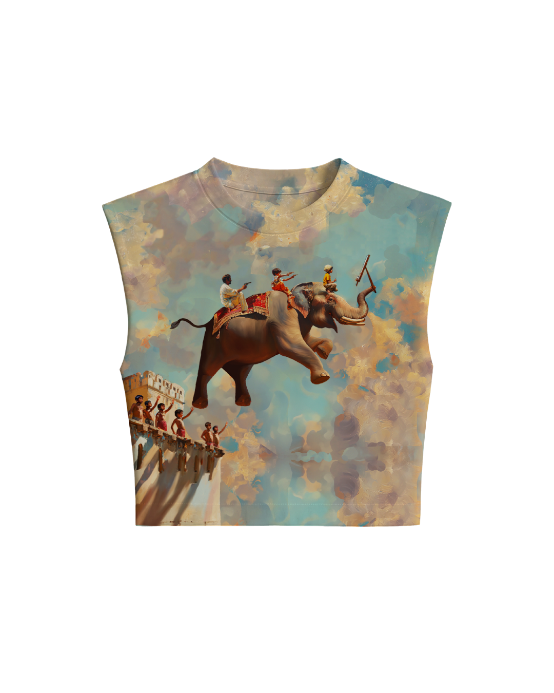 BREAKING PARAMPARAS CROP TOP