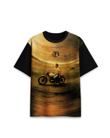 ENGINE GARAM, DIL NARAM- OVERSIZED FIT PRINTED T-SHIRT
