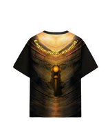ENGINE GARAM, DIL NARAM- OVERSIZED FIT PRINTED T-SHIRT