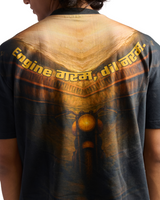 ENGINE GARAM, DIL NARAM- OVERSIZED FIT PRINTED T-SHIRT