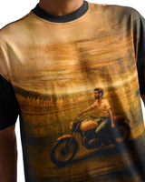 ENGINE GARAM, DIL NARAM- OVERSIZED FIT PRINTED T-SHIRT