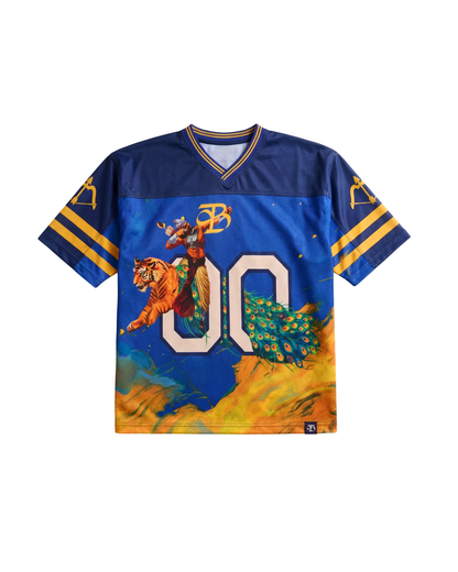 SHOOT YOUR SHOT - OVERSIZED FIT PRINTED JERSEY