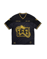 CHAKRA AND CHANCE - OVERSIZED FIT EMBROIDERED JERSEY