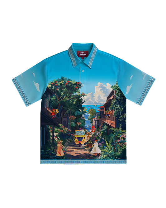 ANIME AND ME- RELAXED FIT PRINTED SHIRT