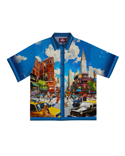 गली's OF BROOKLYN - RELAXED FIT PRINTED SHIRT