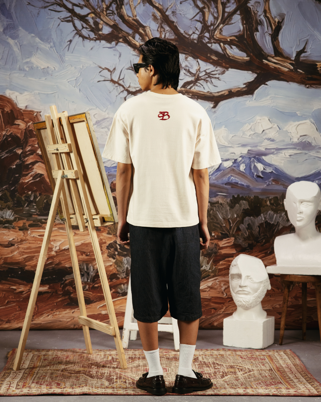 THAT’S THE PLAN- REGULAR FIT EMBROIDERED T-SHIRT