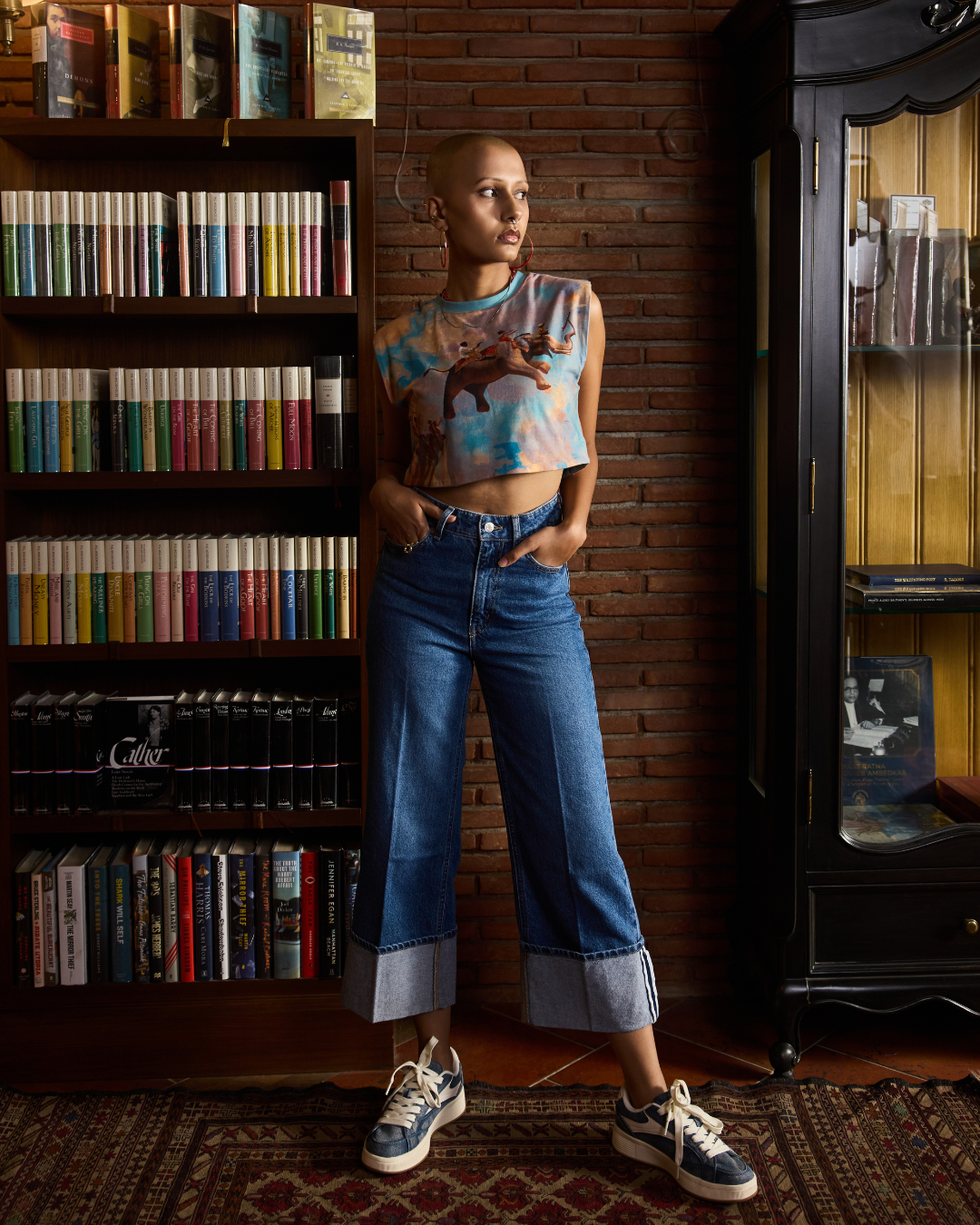 BREAKING PARAMPARAS CROP TOP