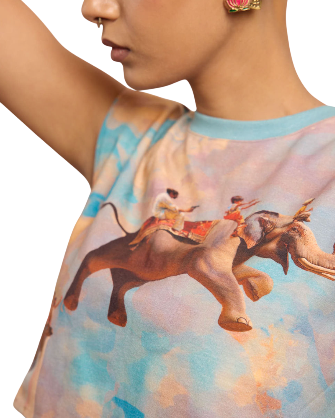 BREAKING PARAMPARAS CROP TOP