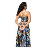 Lavender Latte - Flared Maxi Dress
