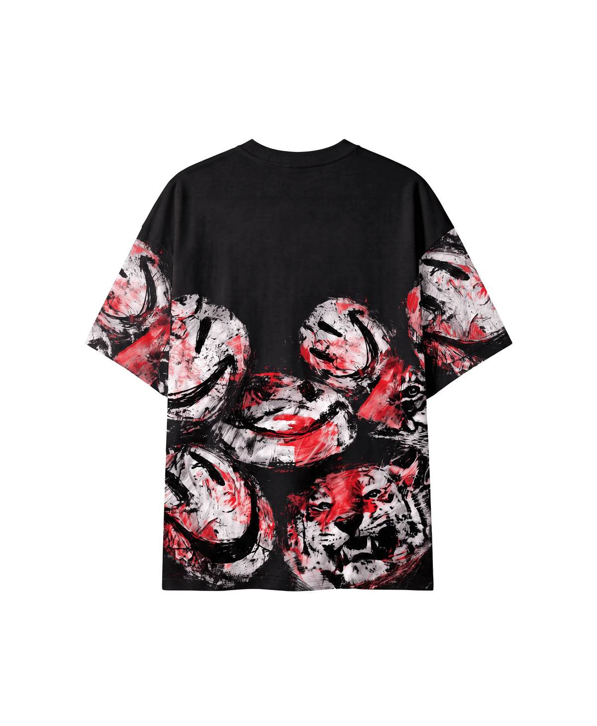 WHERE'S THE TRIGGER-REGULAR FIT PRINTED T-SHIRT HEAVYWEIGHT, 100% COTTON