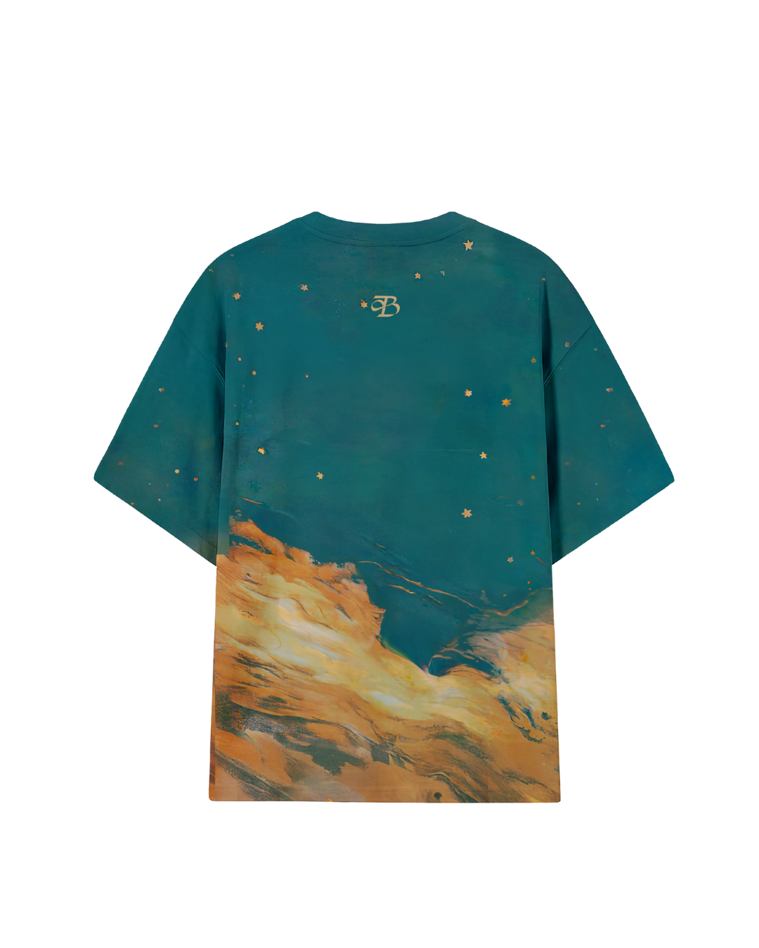 CHAAND- OVERSIZED FIT PRINTED T-SHIRT
