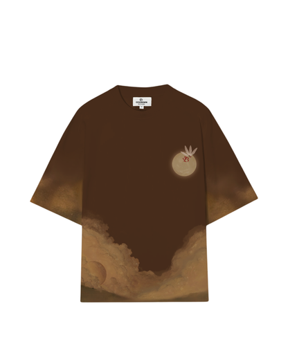 NEVER SAY NEVER- OVERSIZED FIT EMBROIDERED T-SHIRT