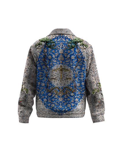 100M SWIM - REGULAR FIT  PRINTED JACKET