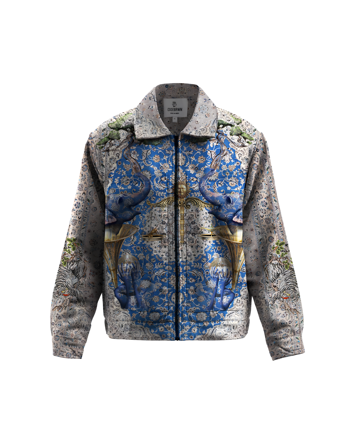 100M SWIM - REGULAR FIT  PRINTED JACKET