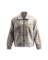 INSTRUMENTAL EMPATHY- REGULAR FIT PRINTED JACKET