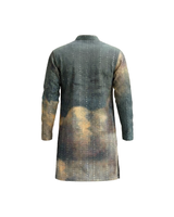 POWERLESS INFLUENCE- REGULAR FIT PRINTED EMBROIDERED KURTA SET