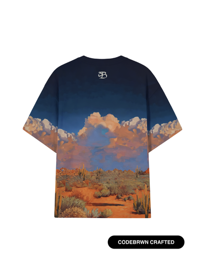 KALA AND CANYON- REGULAR FIT PRINTED T-SHIRT