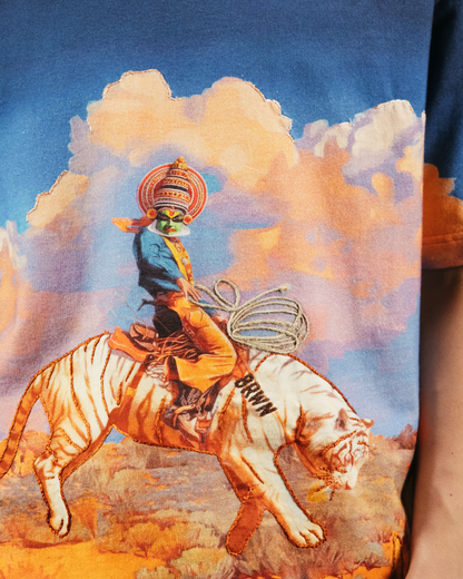 KALA AND CANYON- REGULAR FIT PRINTED T-SHIRT