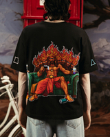 10 Heads / 20 Moods - Regular Fit Embroidered T-Shirt
