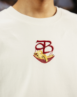 CHU**** MAT BANANA- REGULAR FIT EMBROIDERED T-SHIRT