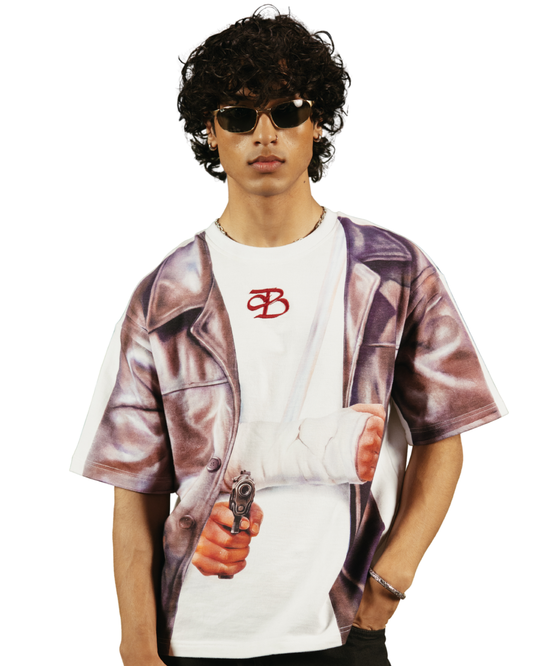 THE THIRD HAND- REGULAR FIT PRINTED T-SHIRT