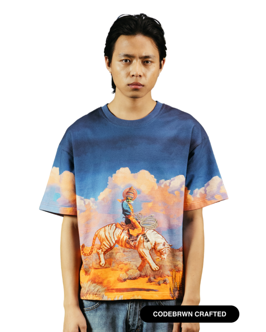 KALA AND CANYON- REGULAR FIT PRINTED T-SHIRT