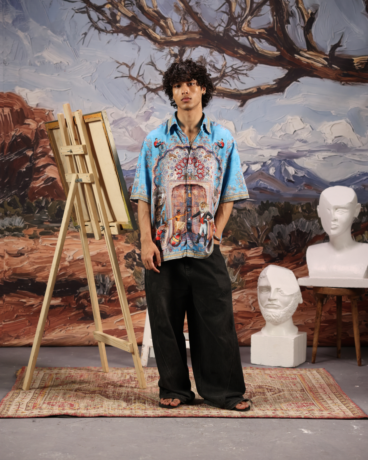 PARENTING DONE RIGHT - RELAXED FIT PRINTED SHIRT