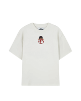 AUNTIES ARE WATCHING - REGULAR FIT HAND BEADED T-SHIRT