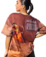 NEVER SAY NEVER- OVERSIZED FIT EMBROIDERED T-SHIRT
