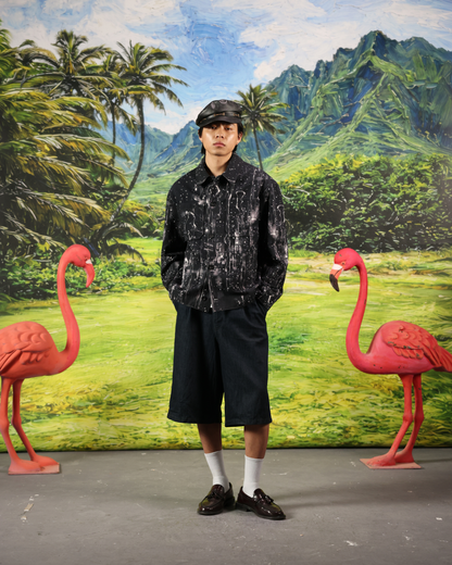 THE BARSAAT VEIL (HAND BEADED SHACKET)