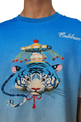 Ferris Wheel - Regular Fit Embroidered T-Shirt