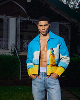 A NEW LAND - REGULAR FIT PRINTED JACKET
