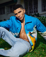 A NEW LAND - REGULAR FIT PRINTED JACKET