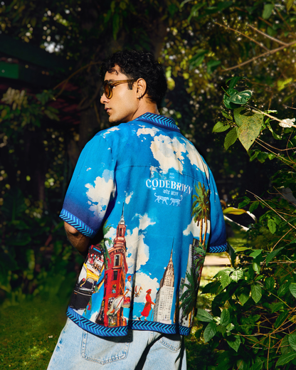 गली's OF BROOKLYN - RELAXED FIT PRINTED SHIRT
