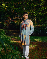 Breaking Paramparas - Regular Fit Printed Embroidered Kurta Set